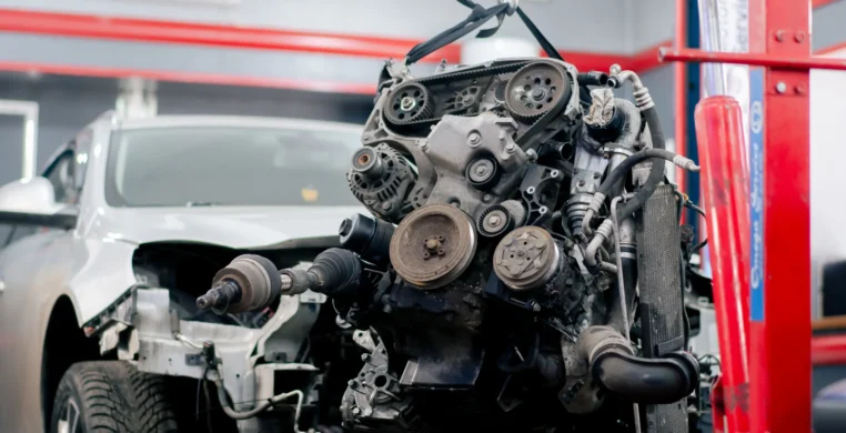 Inspect internal engine damage, Evaluate engine block repair cost, Compare rebuild vs replacement cost