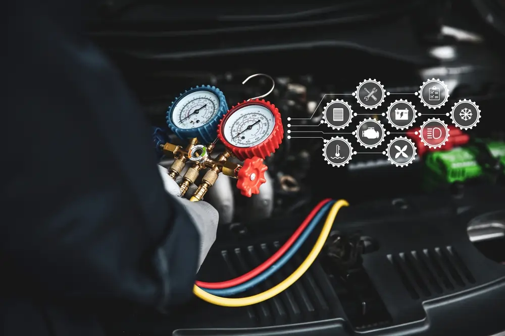 A Dubai auto help Car Care Center near you with AC system repair can check your vehicle’s system, quickly diagnose the problem and provide cost-effective repair solutions.